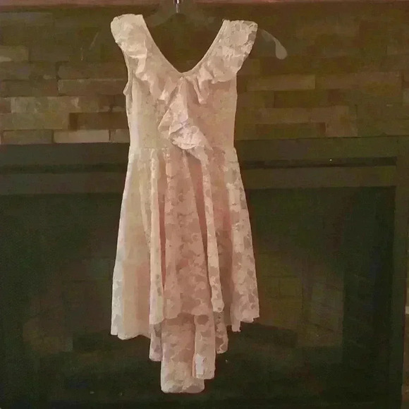 Lace ruffle day dress lyrical costume